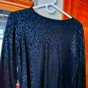 Leopard print classy sweater